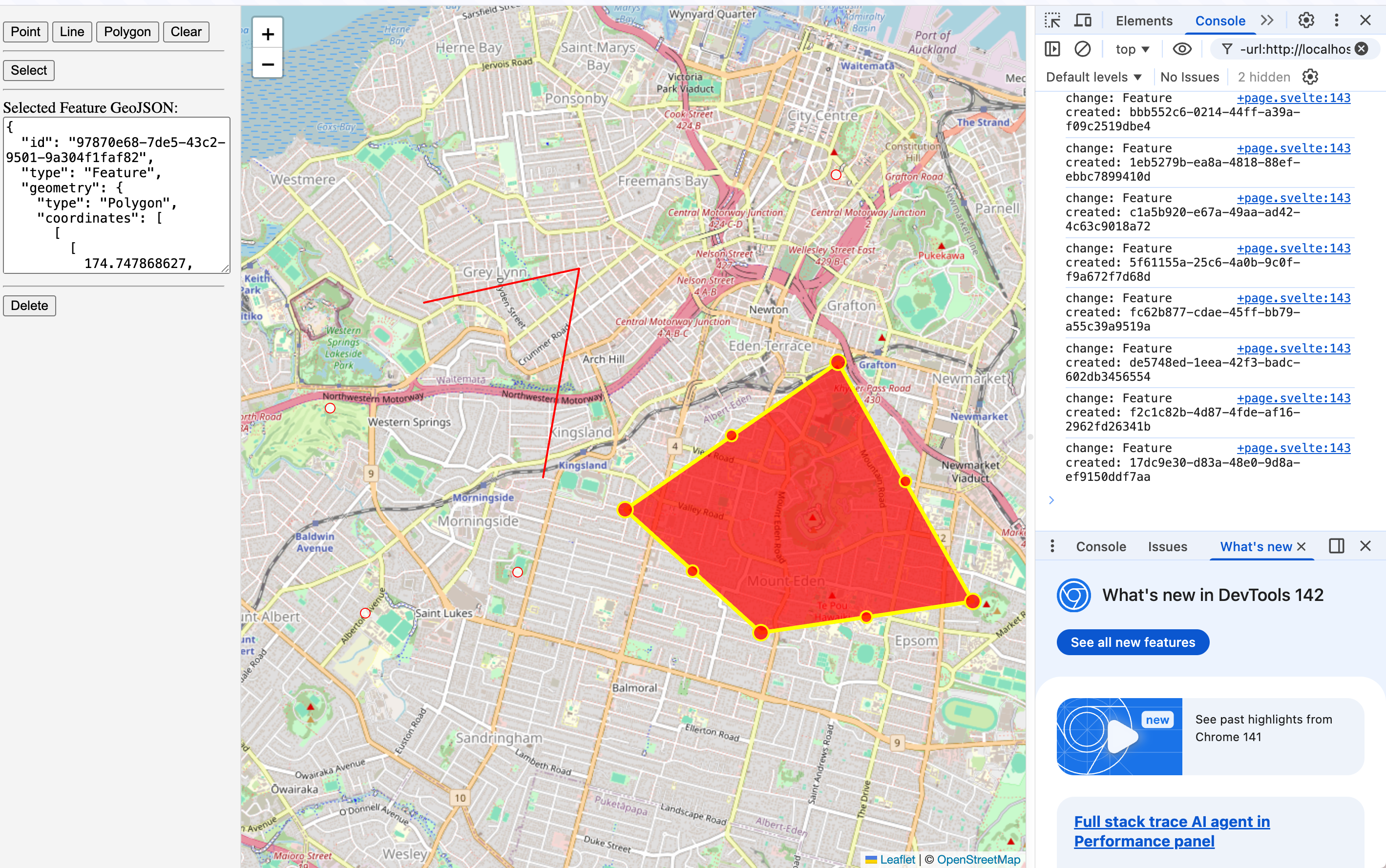 Leaflet for the exercise 6